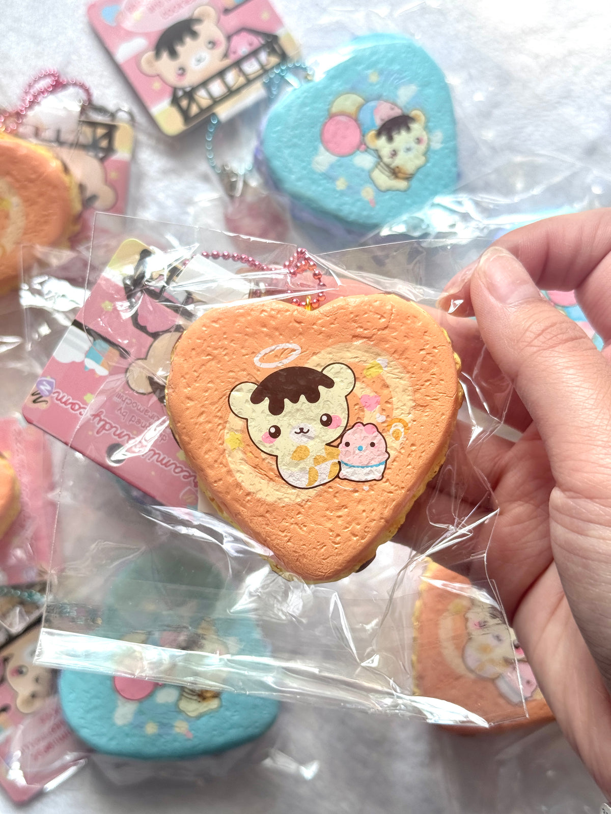 Yummibear Heart Cookie Squishy