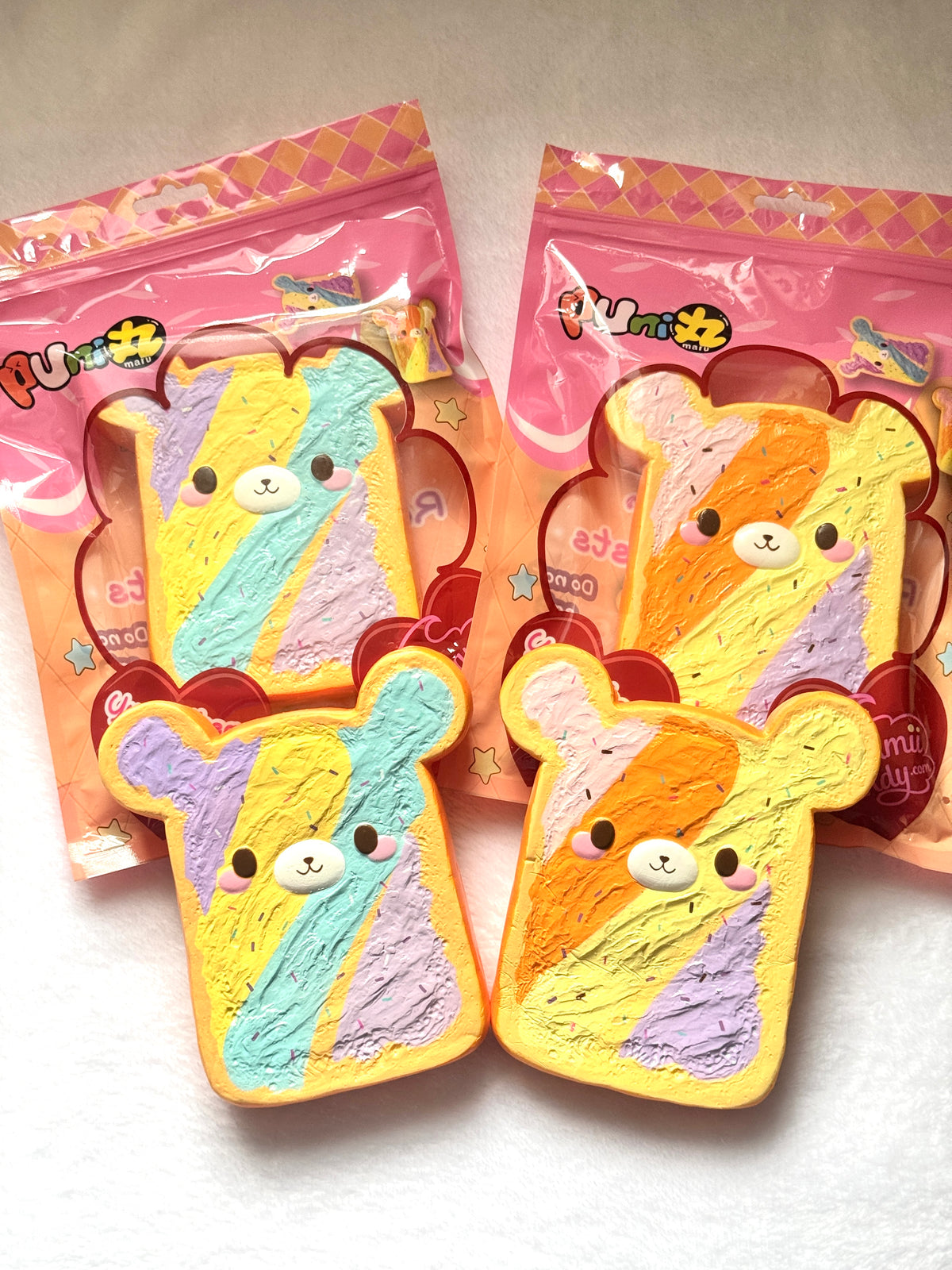 Creamiicandy Yummiibear Toast Squishy