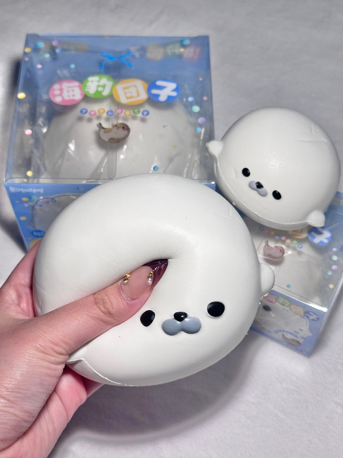 Hachimi Jumbo Mochi Seal Squishy