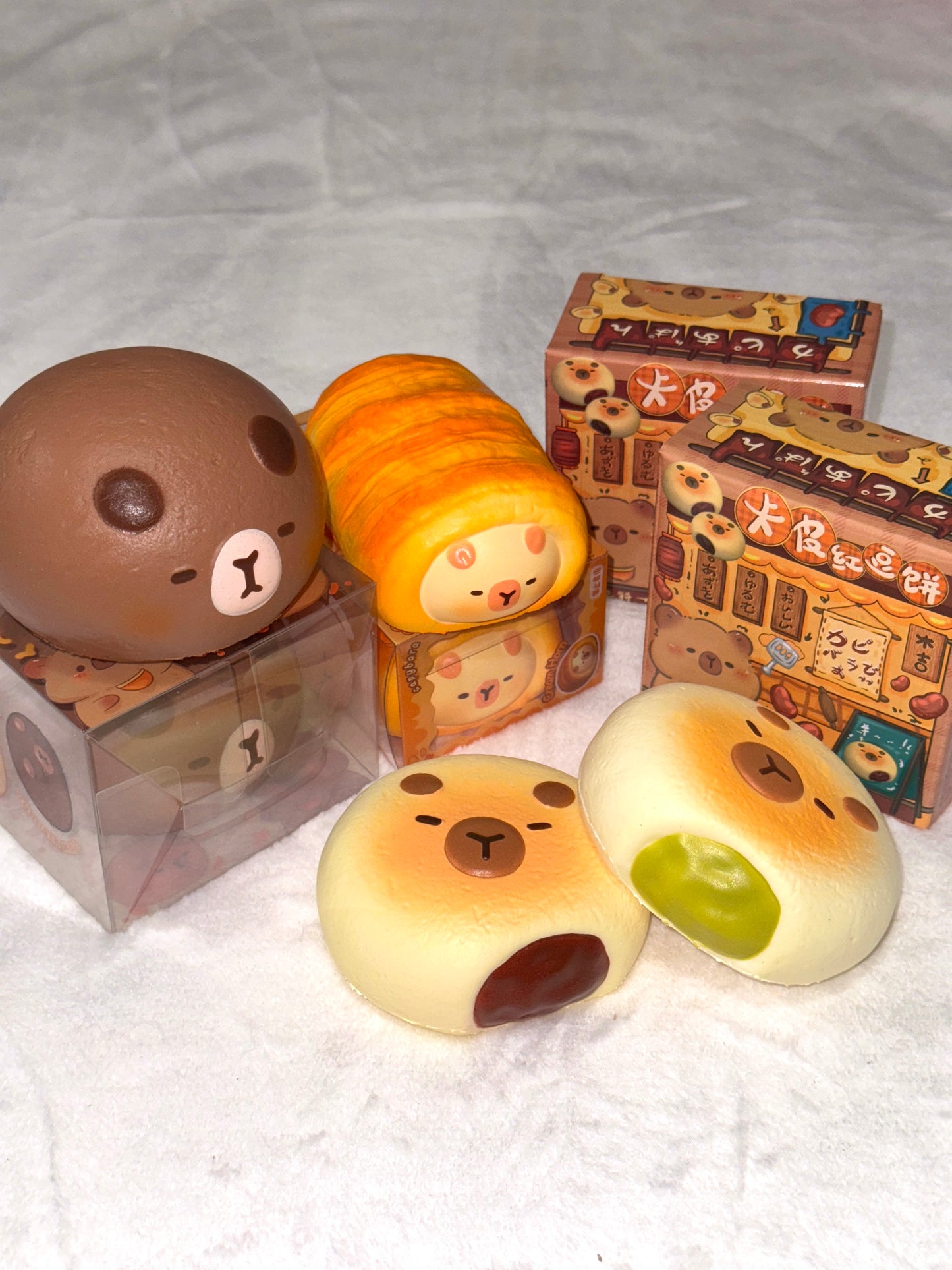 Capybara Pastry Squishy