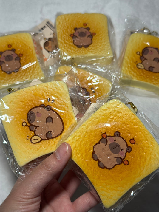 Capybara Toast Squishy