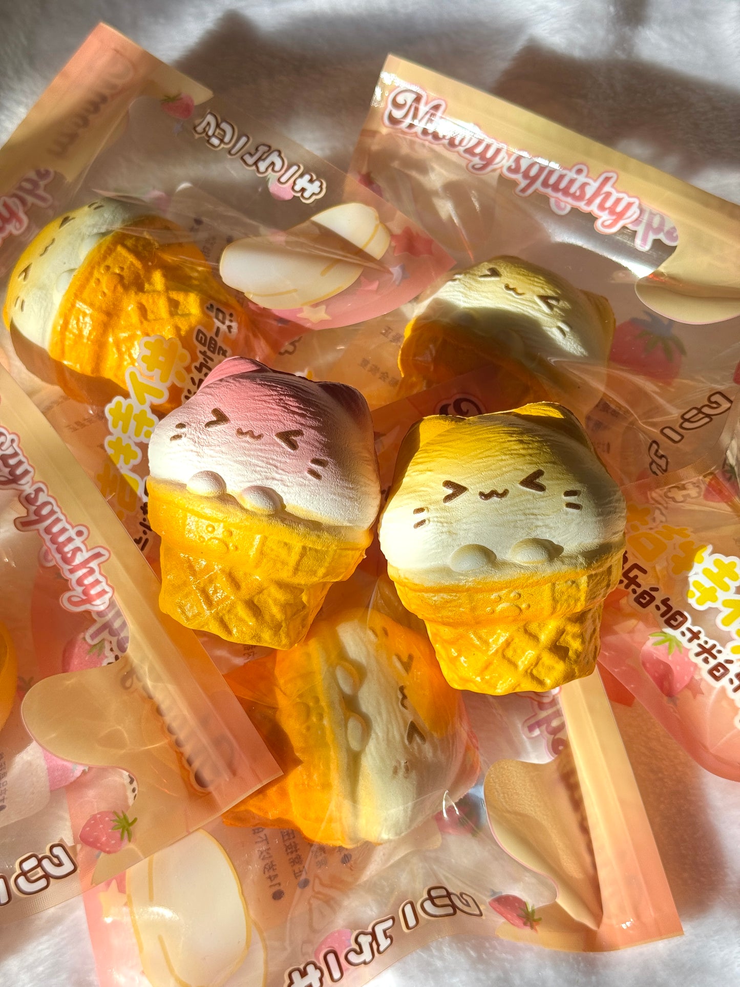 Cat Ice Cream Squishy