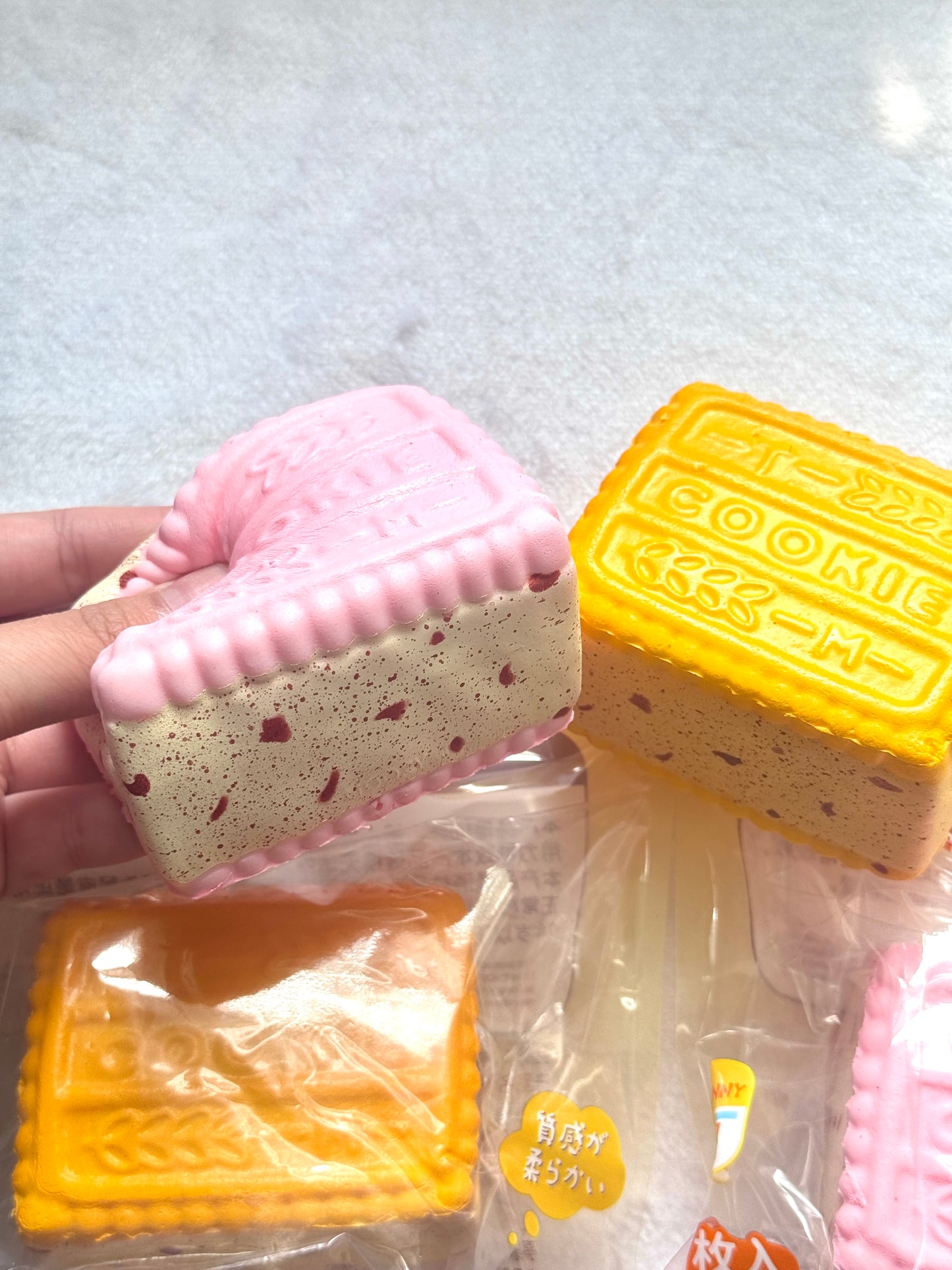 Moozy Ice Cream Cookie Squishy