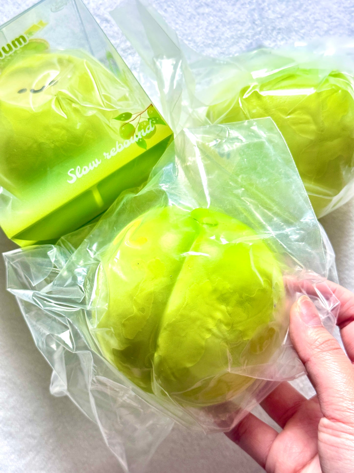 Zoey Green Plum Squishy