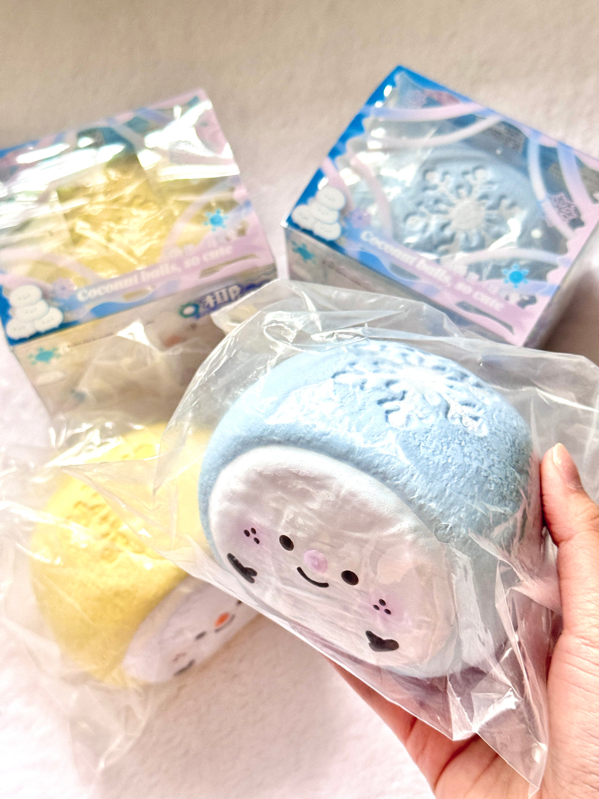 Snowman Mochi Squishy
