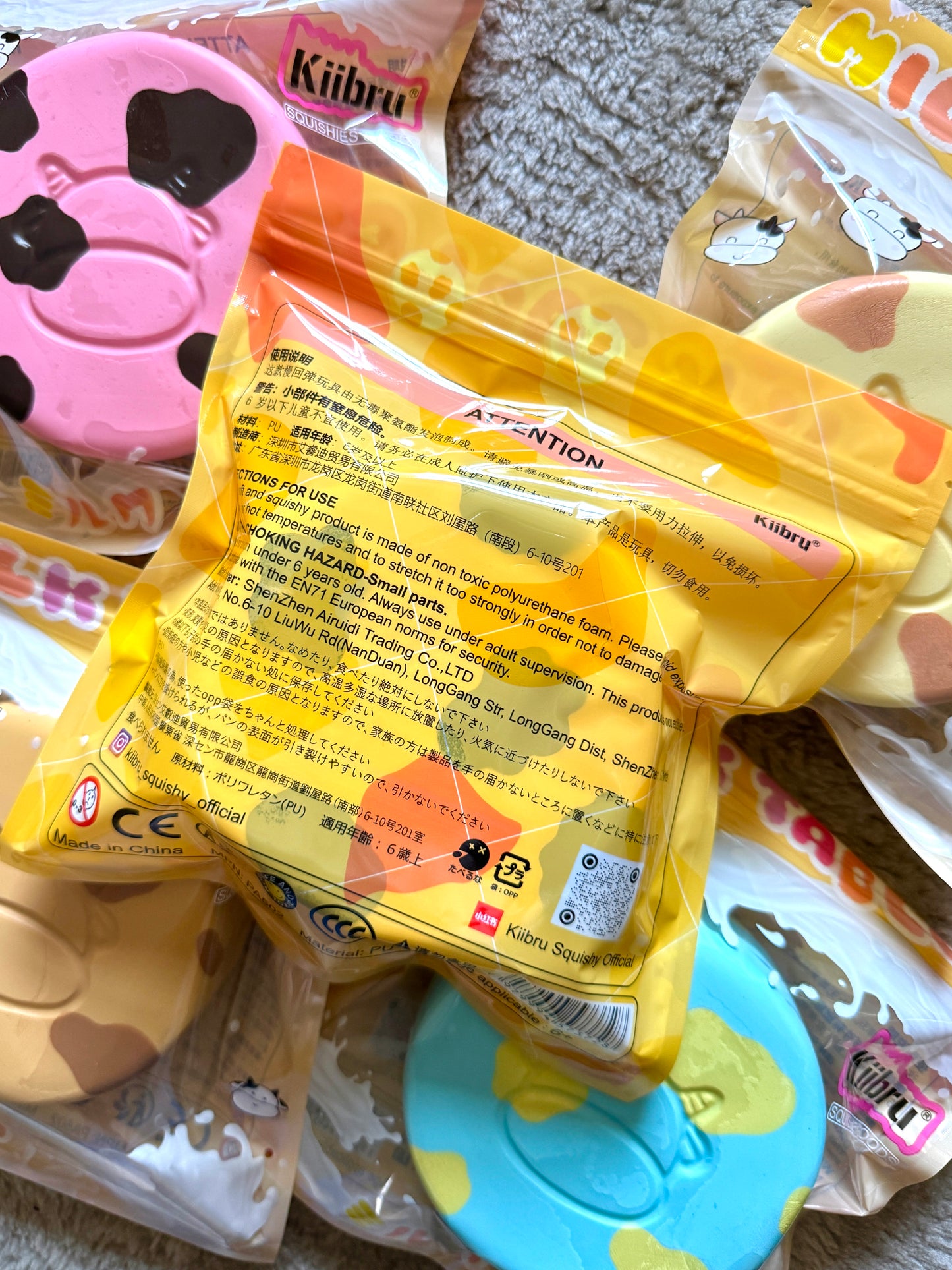 Kiibru Milk Tablet Squishy