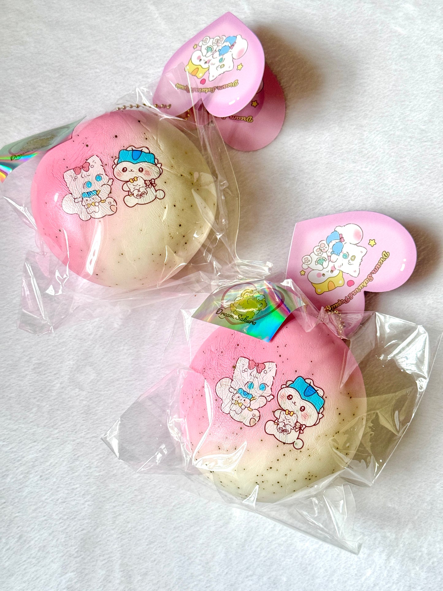 Poli x Dream Sakura Bun Squishy