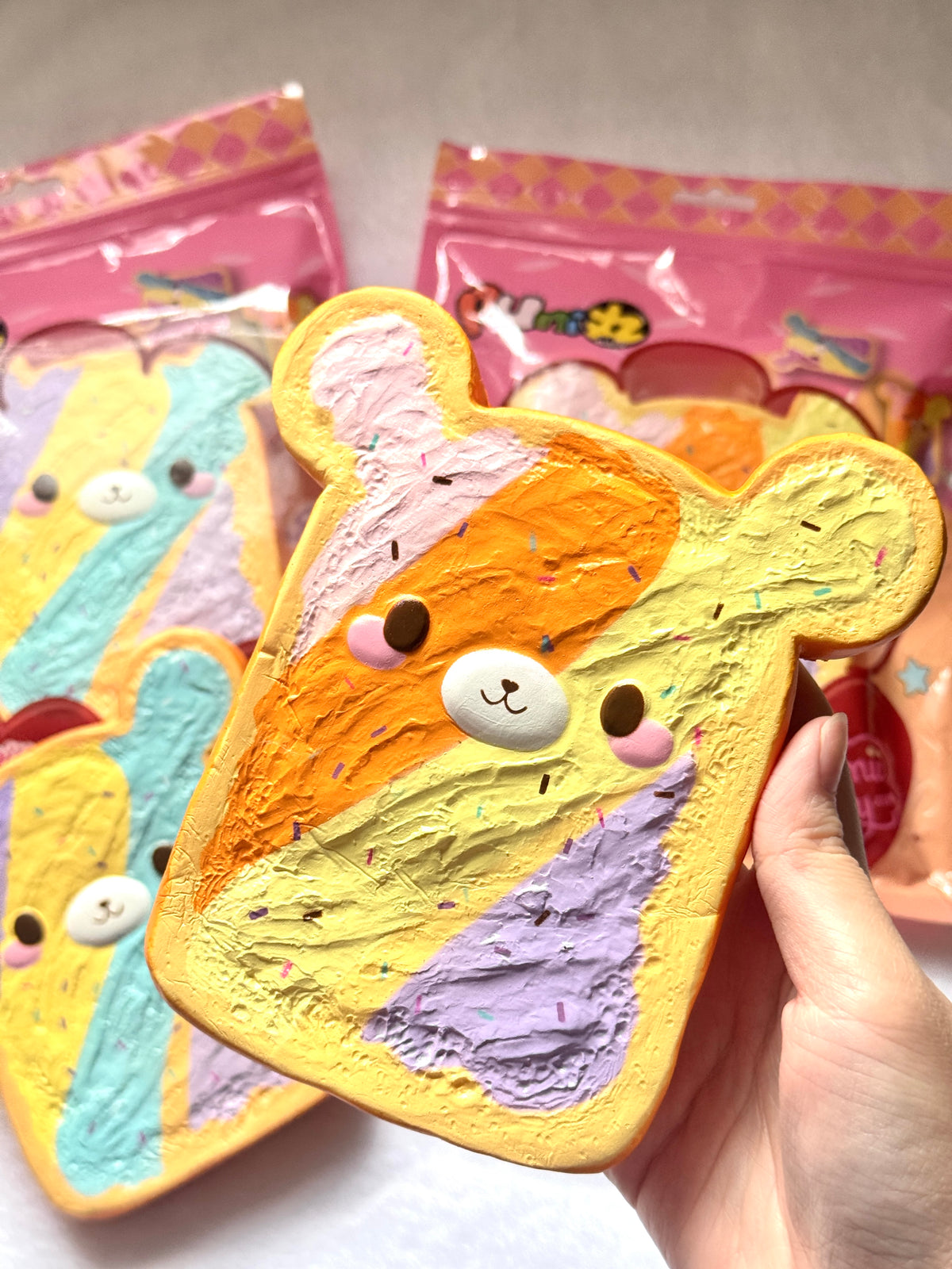 Creamiicandy Yummiibear Toast Squishy