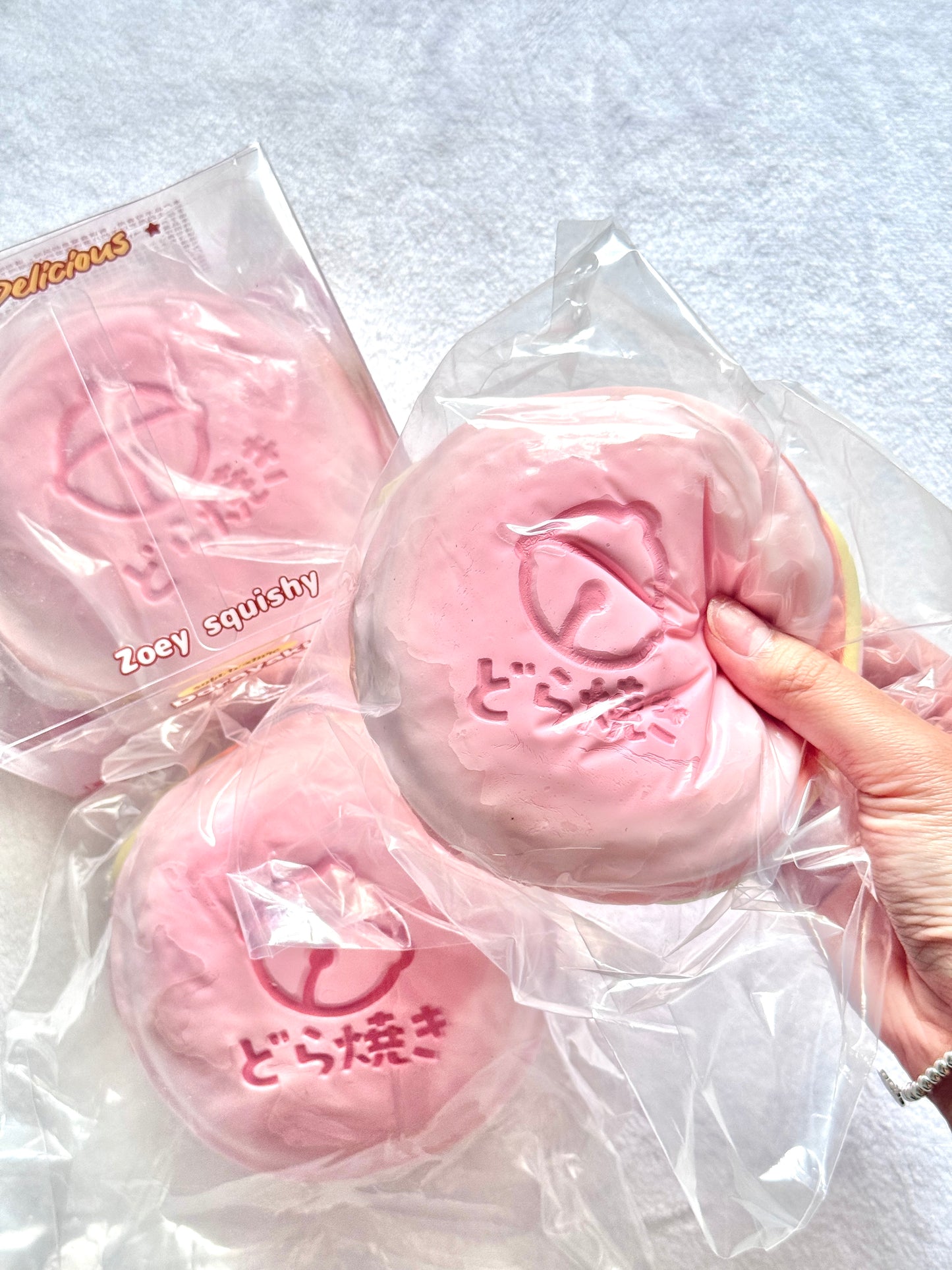 Zoey Pink Dorayaki Squishy