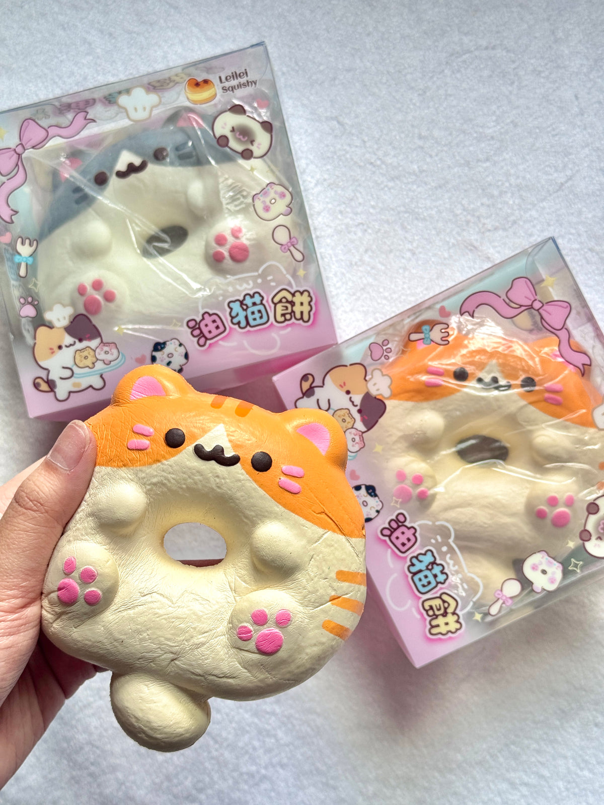 Leilei Cat Donut Squishy