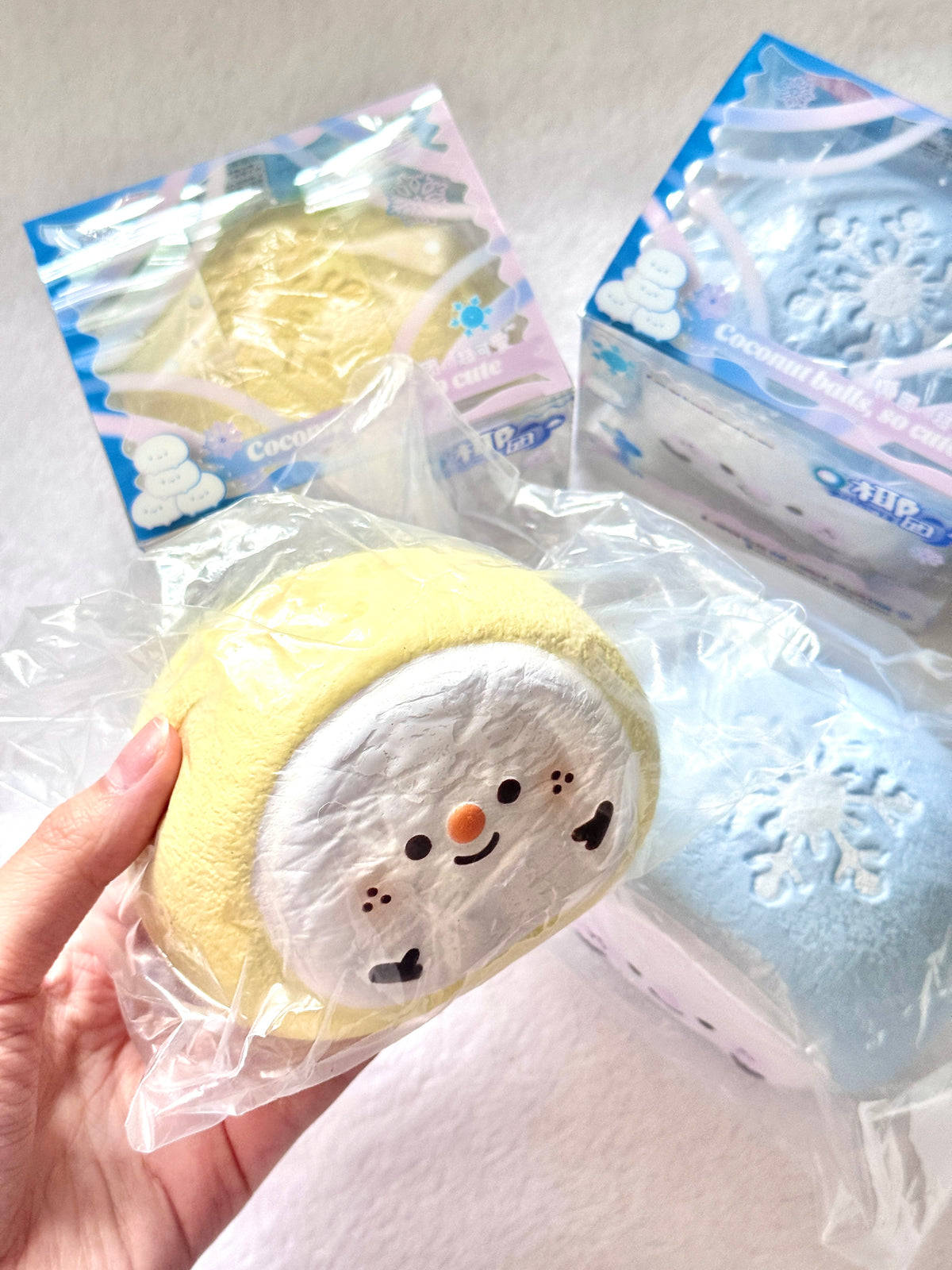 Snowman Mochi Squishy
