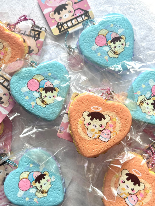Yummibear Heart Cookie Squishy