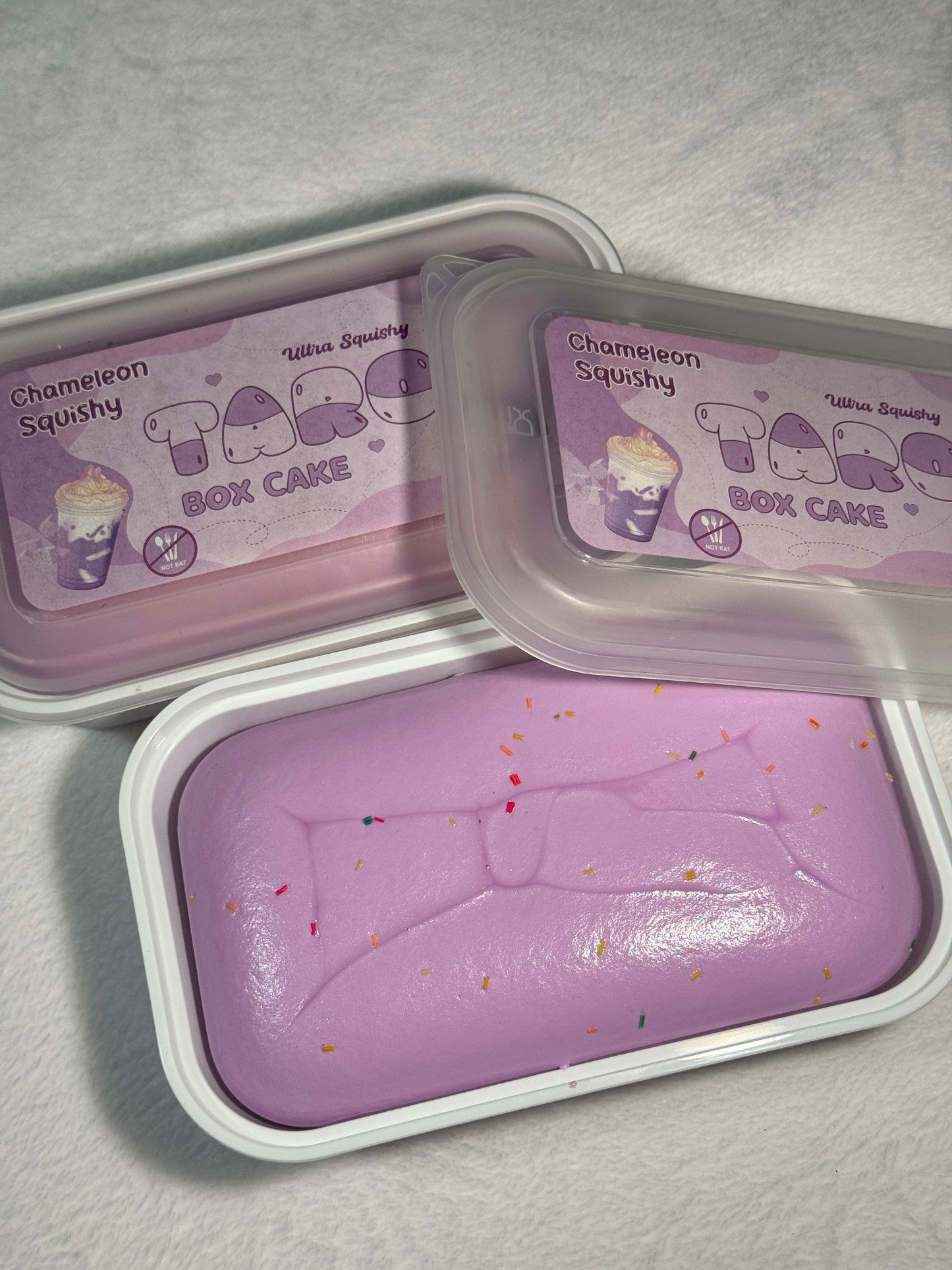 Taro Sticky Cake Squishy