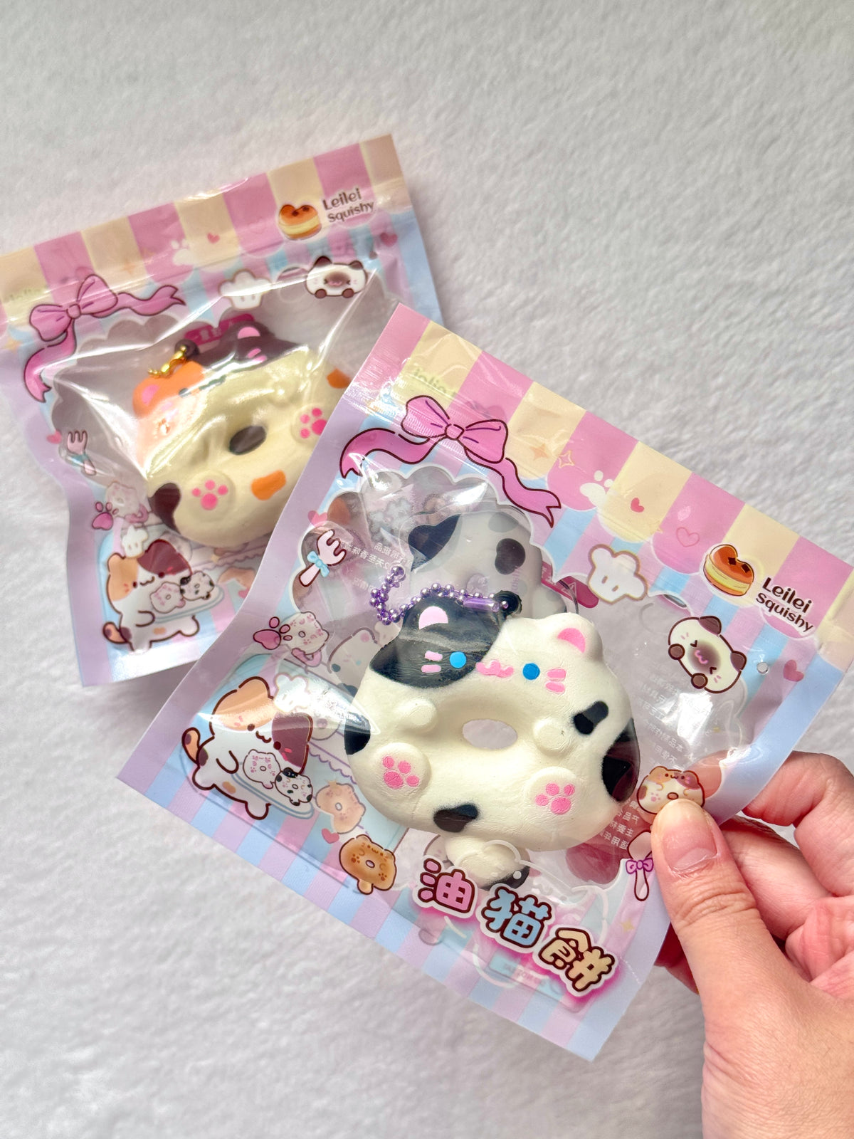 Mini Leilei Cat Donut Squishy