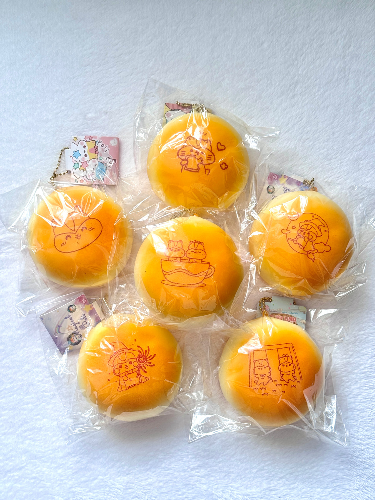 Poli Bread Bun Squishy