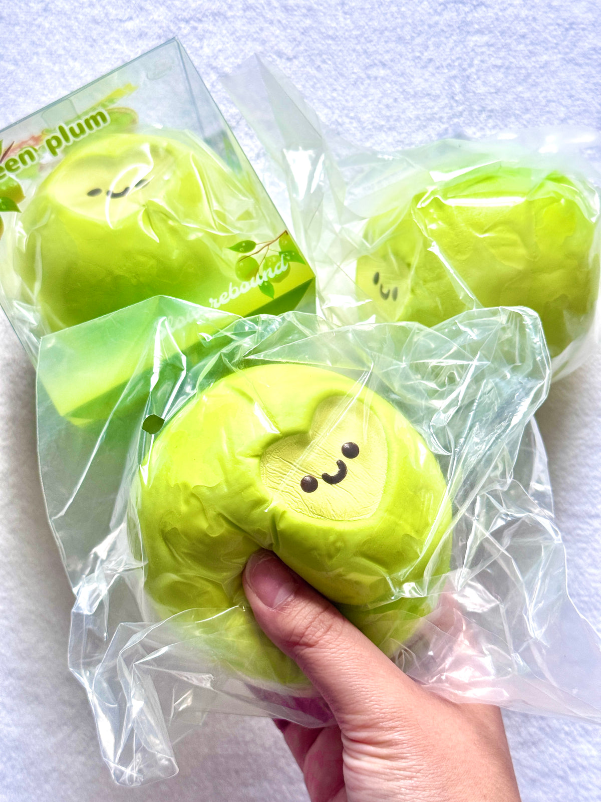 Zoey Green Plum Squishy