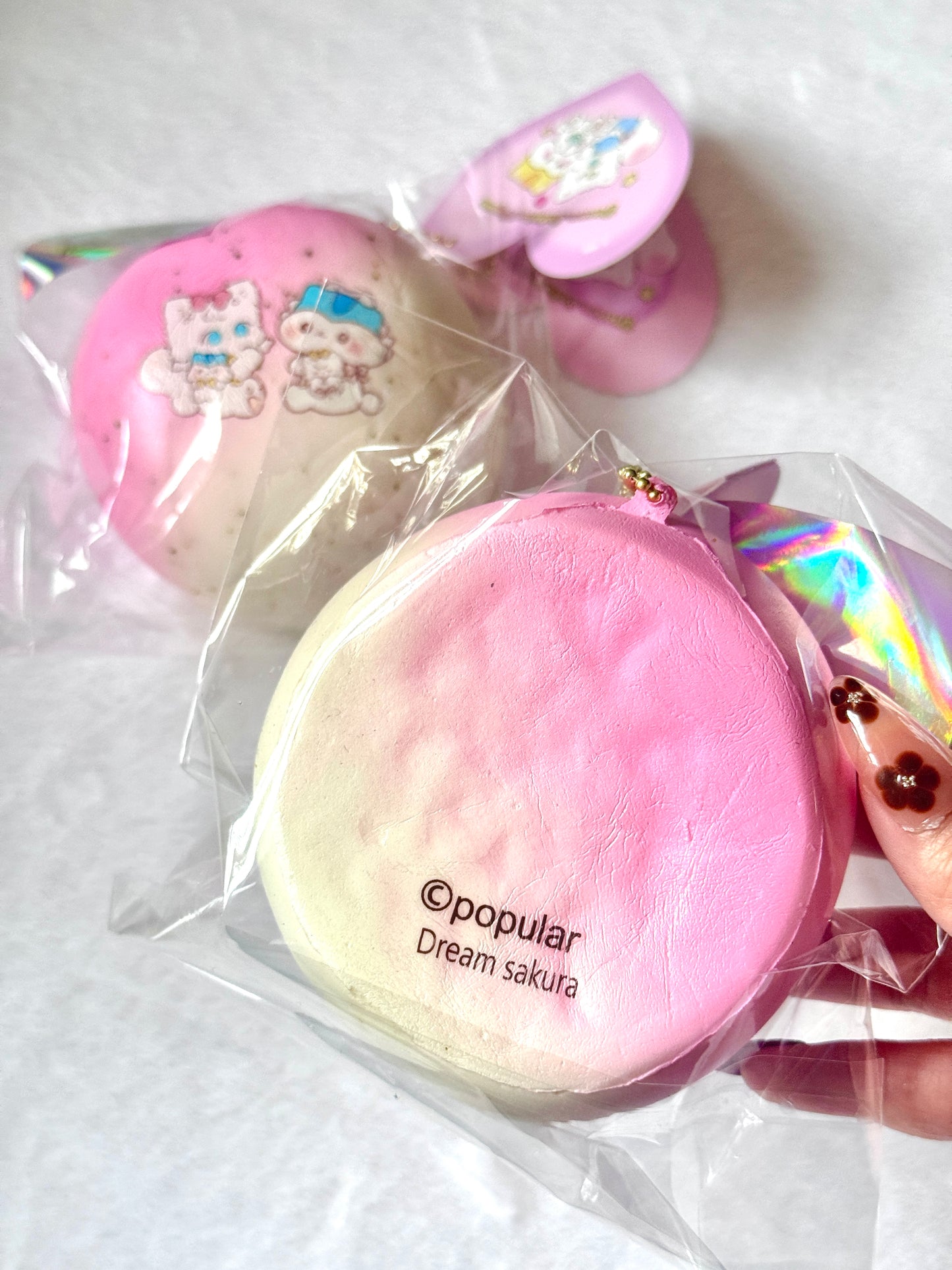 Poli x Dream Sakura Bun Squishy