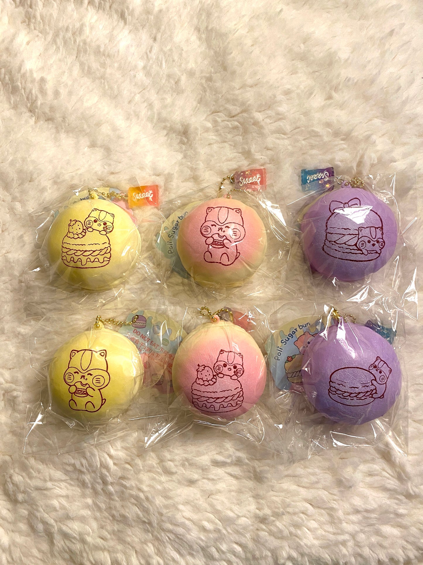 Poli Sugar Bun Squishy