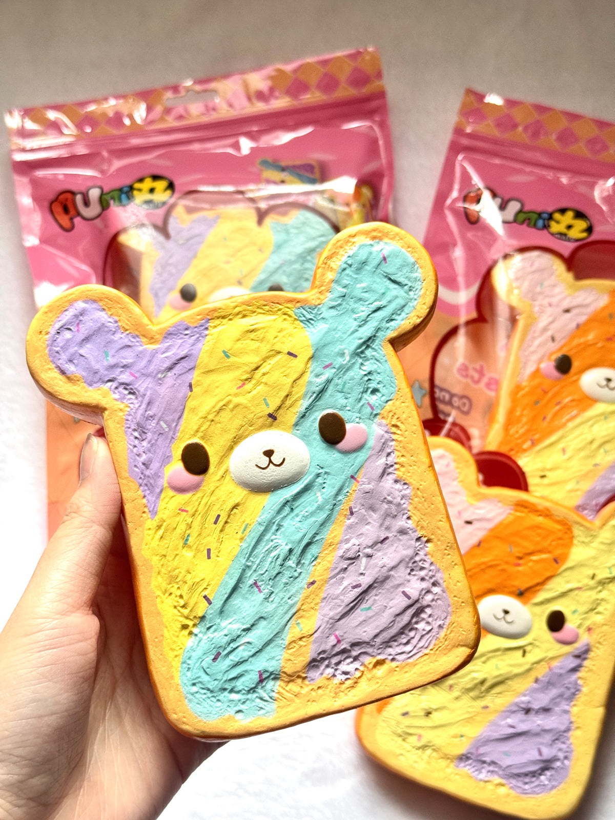 Creamiicandy Yummiibear Toast Squishy