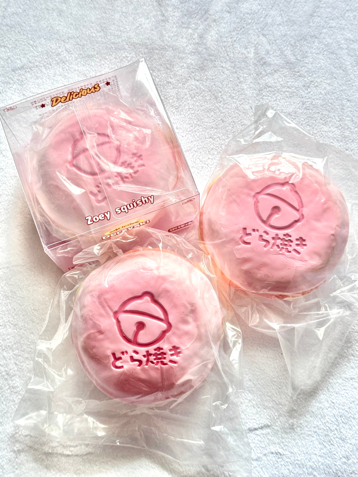 Zoey Pink Dorayaki Squishy