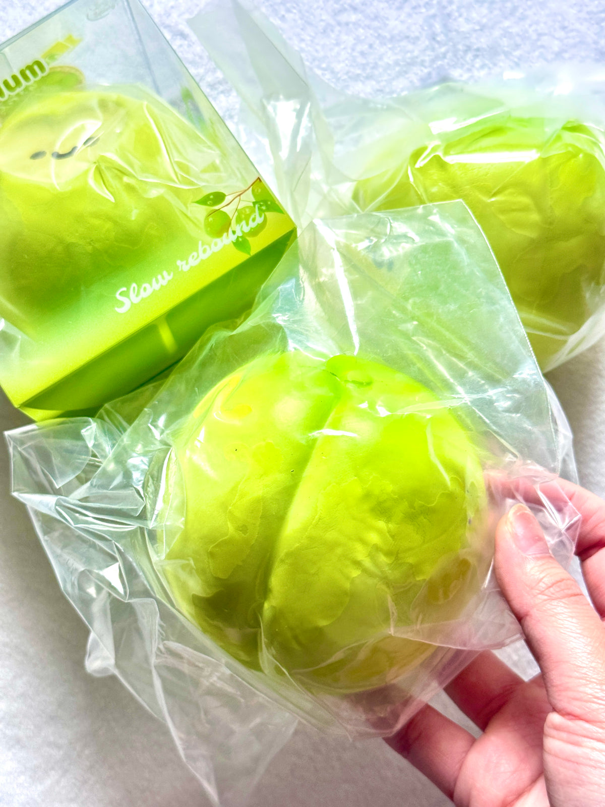 Zoey Green Plum Squishy