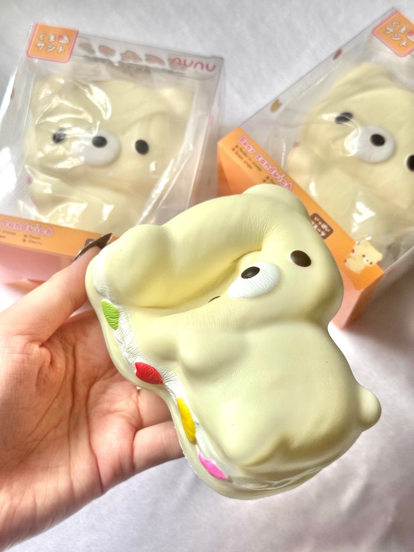 Nunu Bear Sandwich Squishy