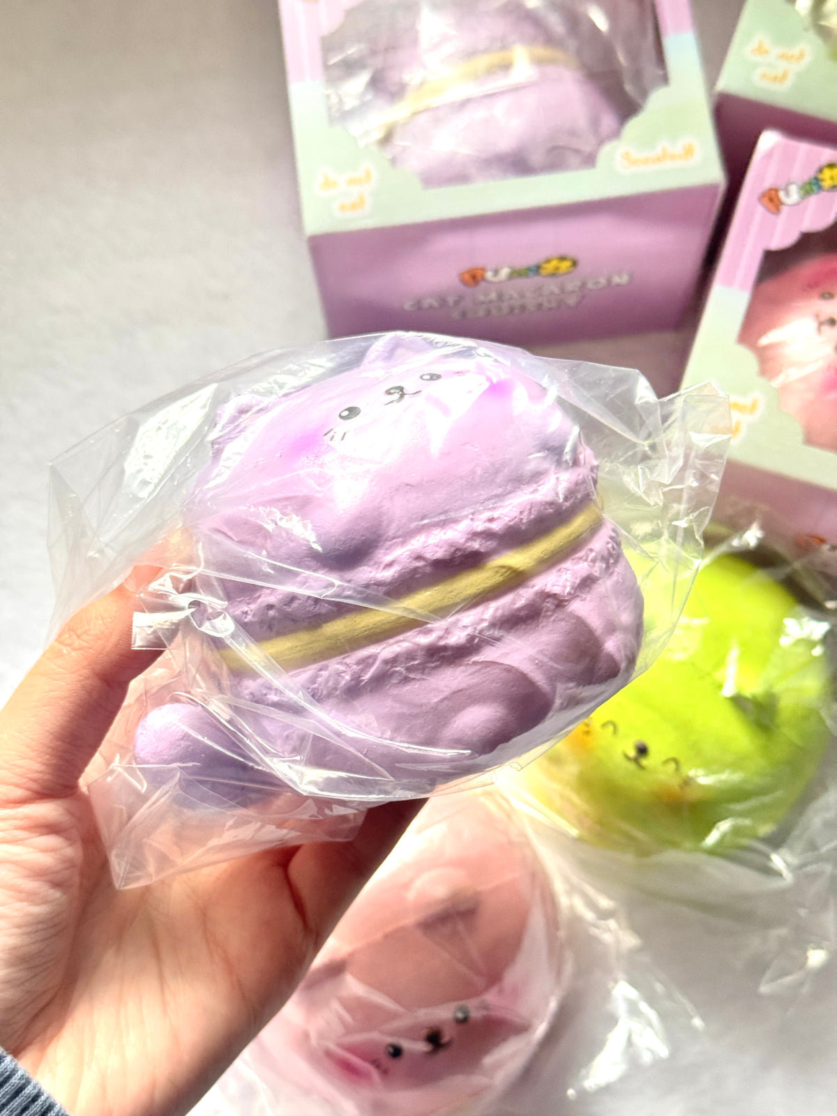 Creamiicandy Cat Macaron Squishy