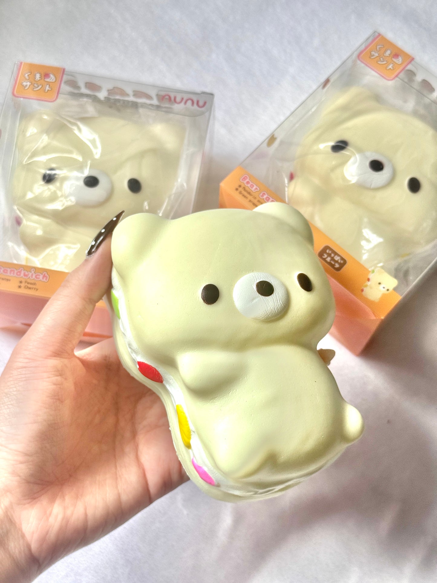 Nunu Bear Sandwich Squishy