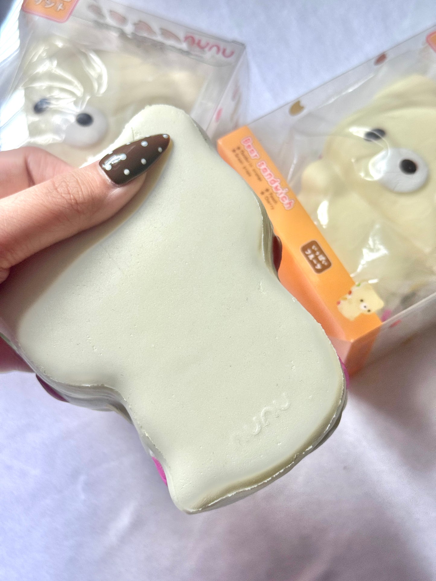 Nunu Bear Sandwich Squishy