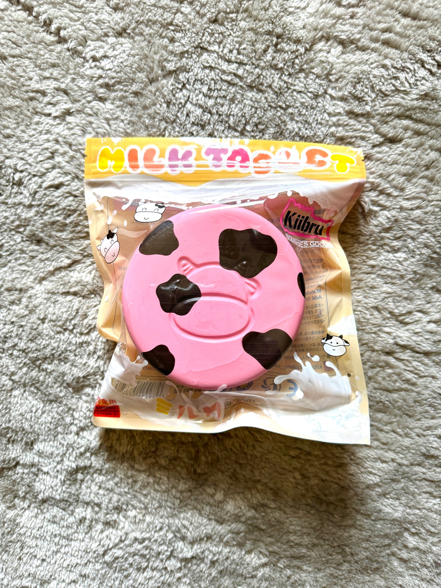 Kiibru Milk Tablet Squishy