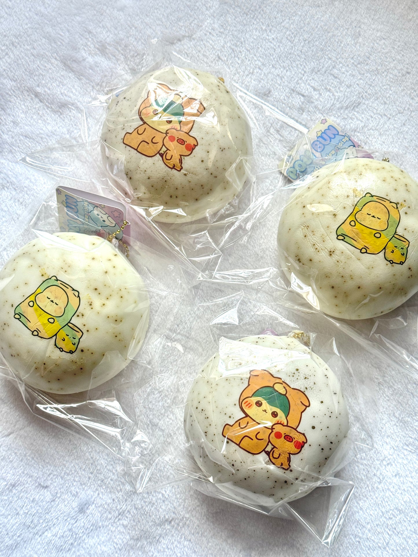 Poli Character Bun Squishy