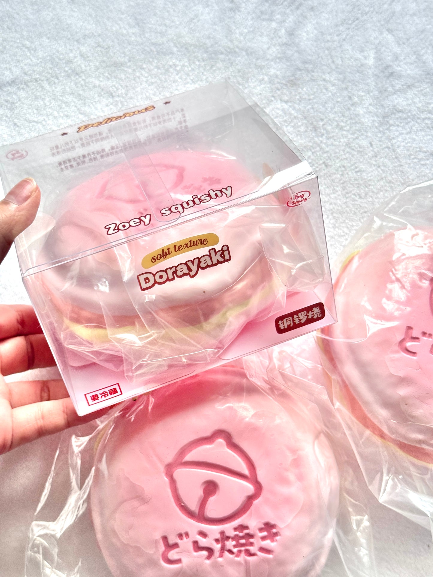 Zoey Pink Dorayaki Squishy