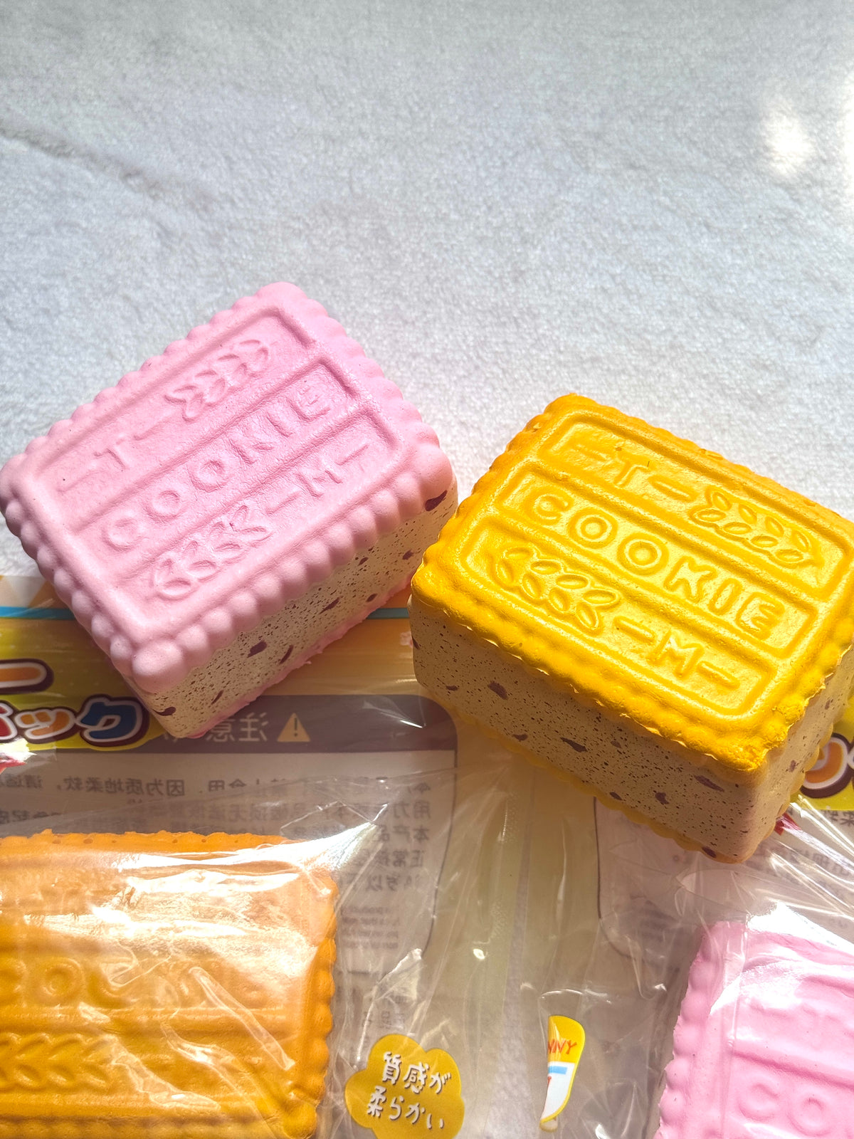Moozy Ice Cream Cookie Squishy
