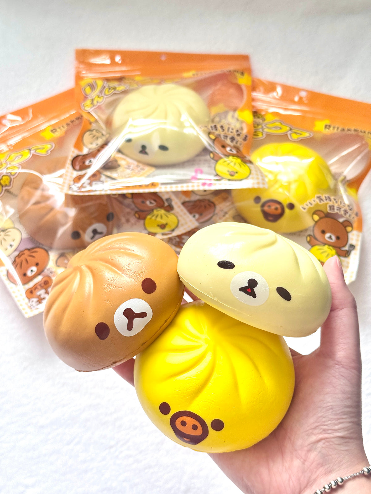 Rilakkuma Steam Bun Squishy