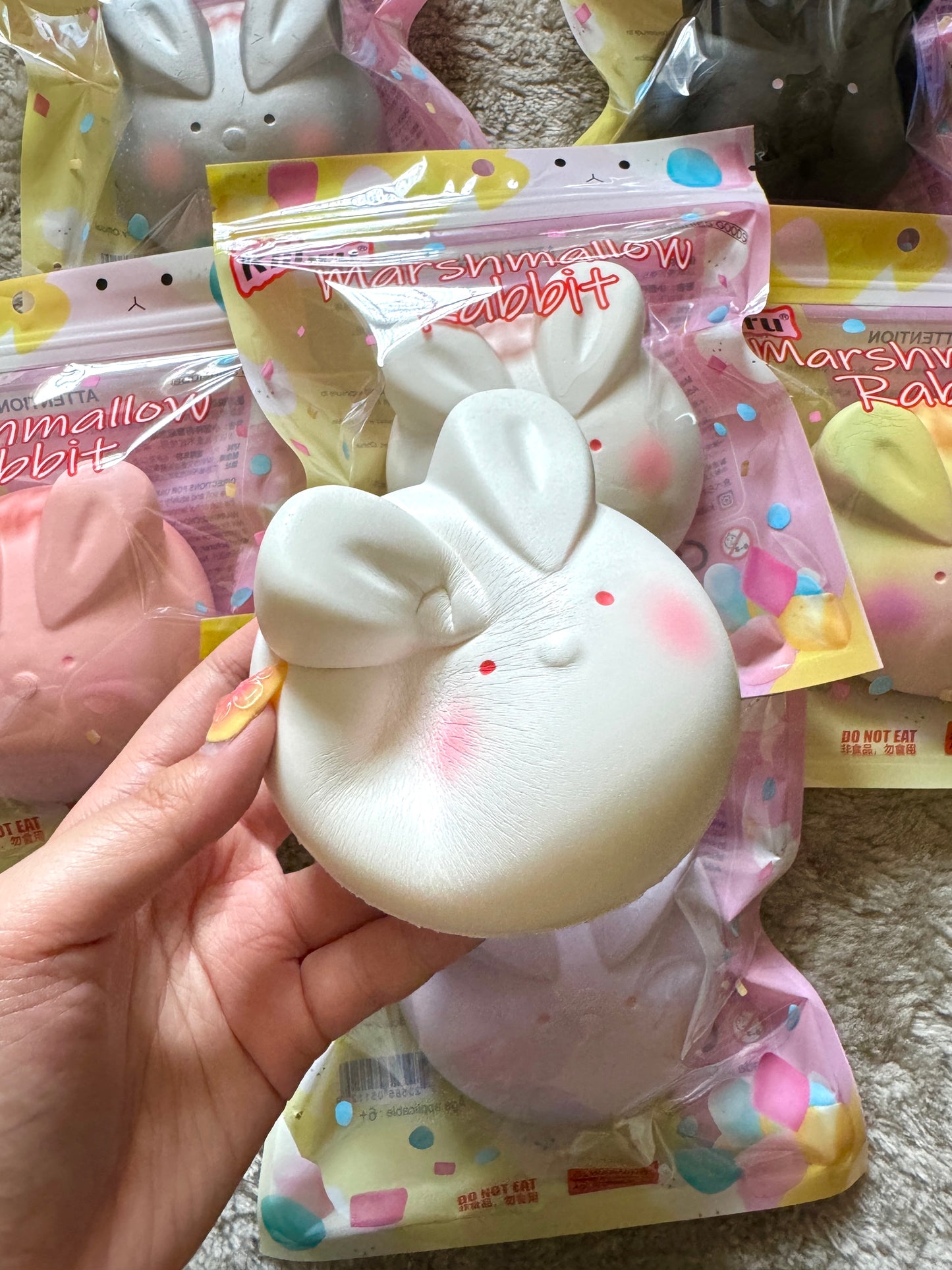 Jumbo Marshmallow Rabbit Squishy