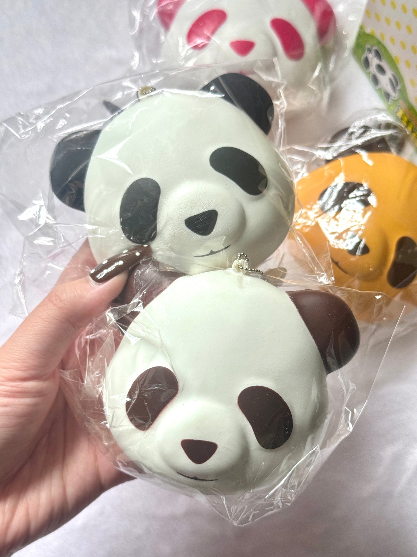 Rare Panda Head Bun Squishy