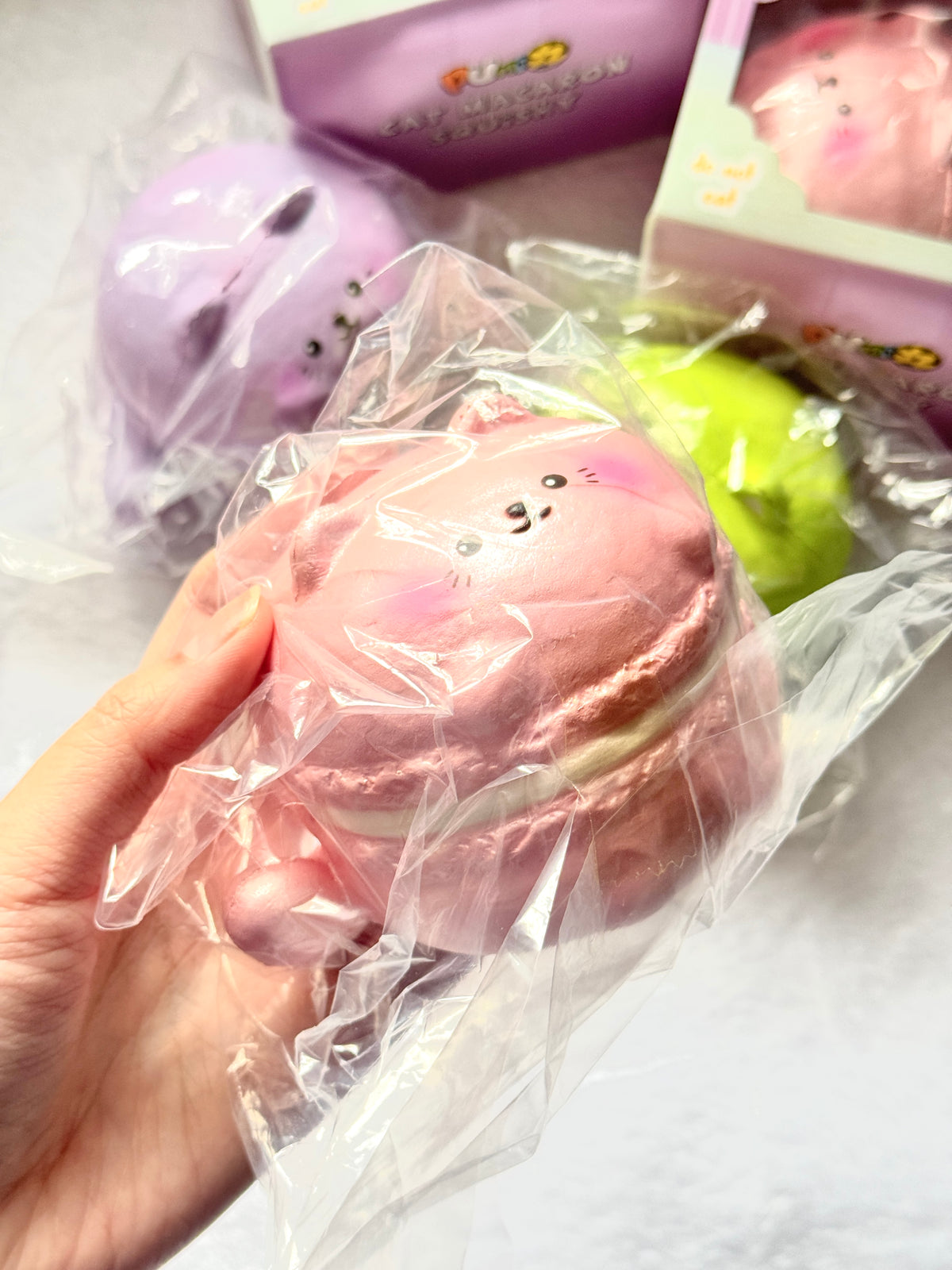 Creamiicandy Cat Macaron Squishy