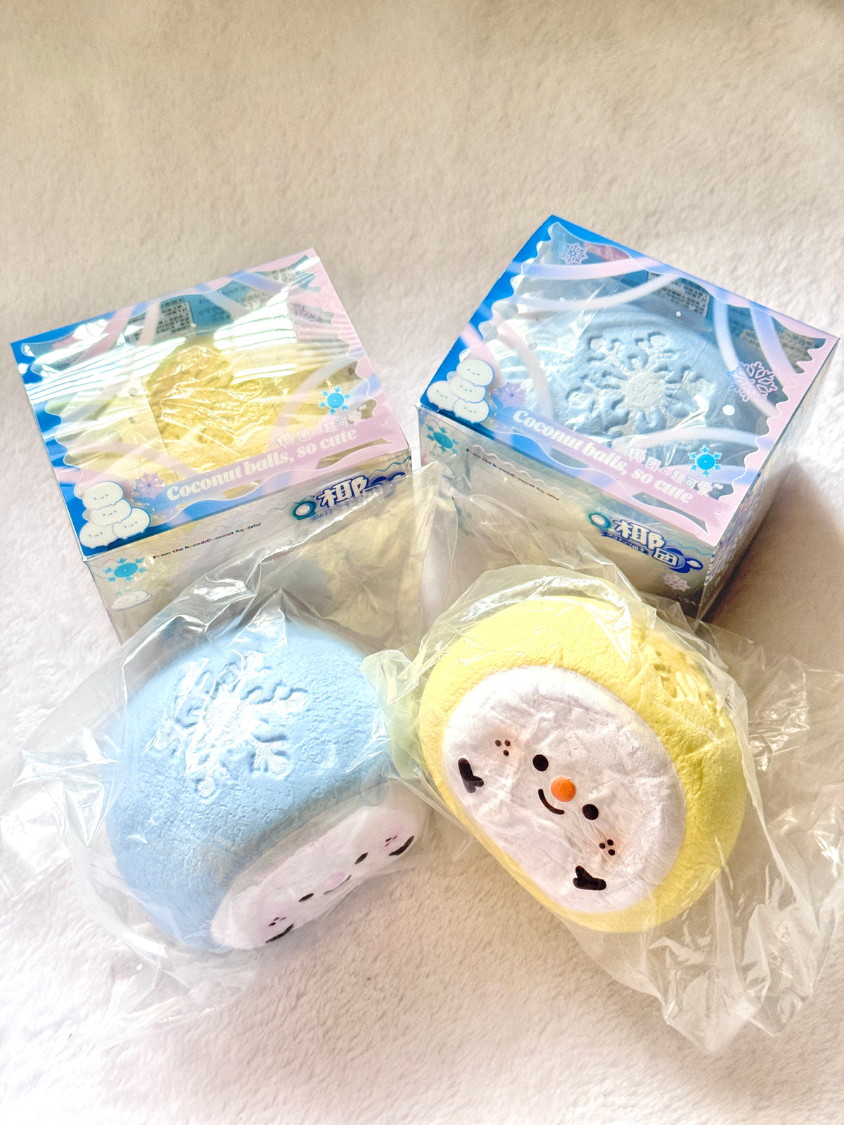 Snowman Mochi Squishy