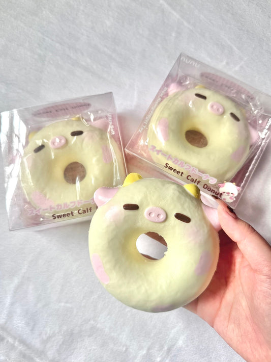 Nunu Cow Donut Squishy