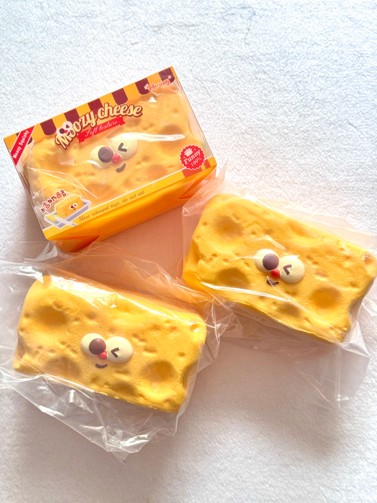 Moozy Cheese Squishy